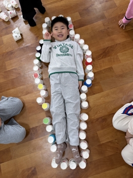 [신체활동] 친구 테두리 만들기