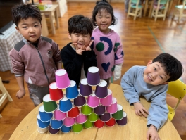 <협동놀이> 즐거운 탑 쌓기